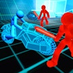 Stickman Neon Motorcycle Racing